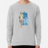 ssrcolightweight sweatshirtmensheather greyfrontsquare productx1000 bgf8f8f8 12 - Doctor Who Merch